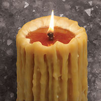 Pheylonian beeswax candles