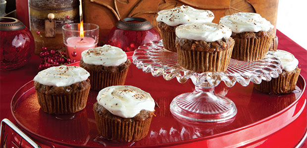 Carrot and Date Cupcakes
