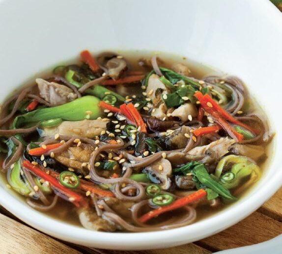 Asian-Inspired Chicken Noodle Soup